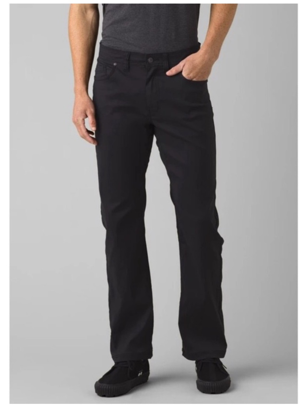 Prana Slim FIt Brion Charcoal Pants